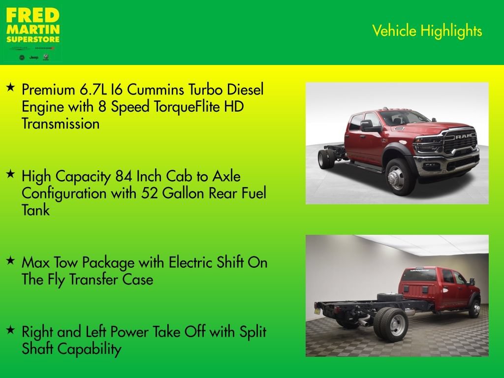New 2026 RAM 5500 Tradesman w/ Chrome Appearance Group AWD/4WD image 7
