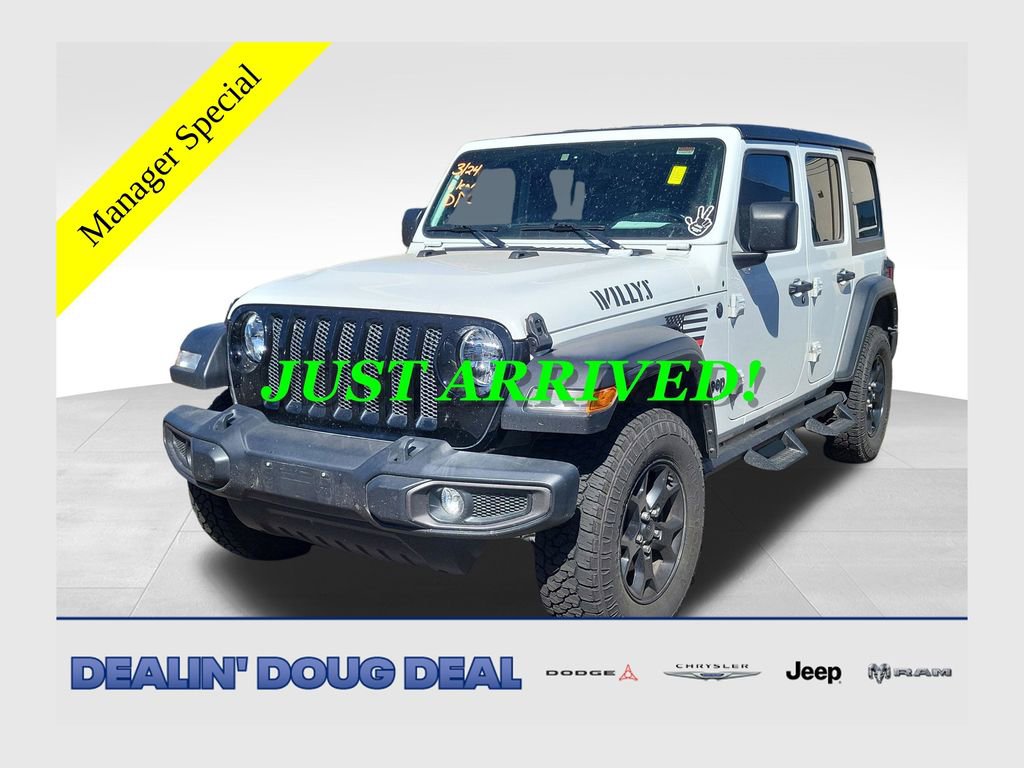 Used 2022 Jeep Wrangler Unlimited Sport image 1