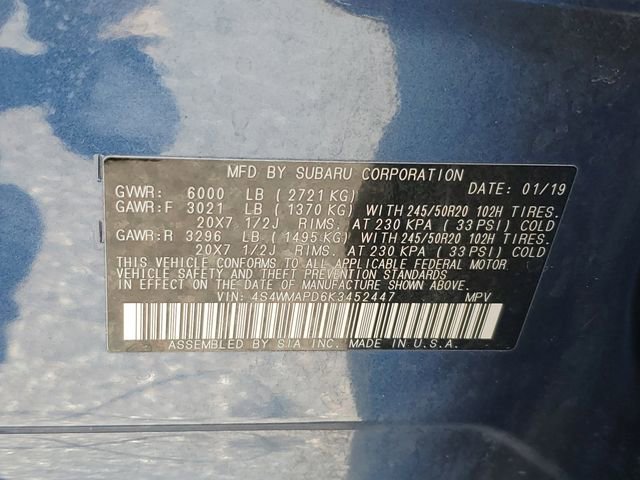 Used 2019 Subaru Ascent Limited image 33