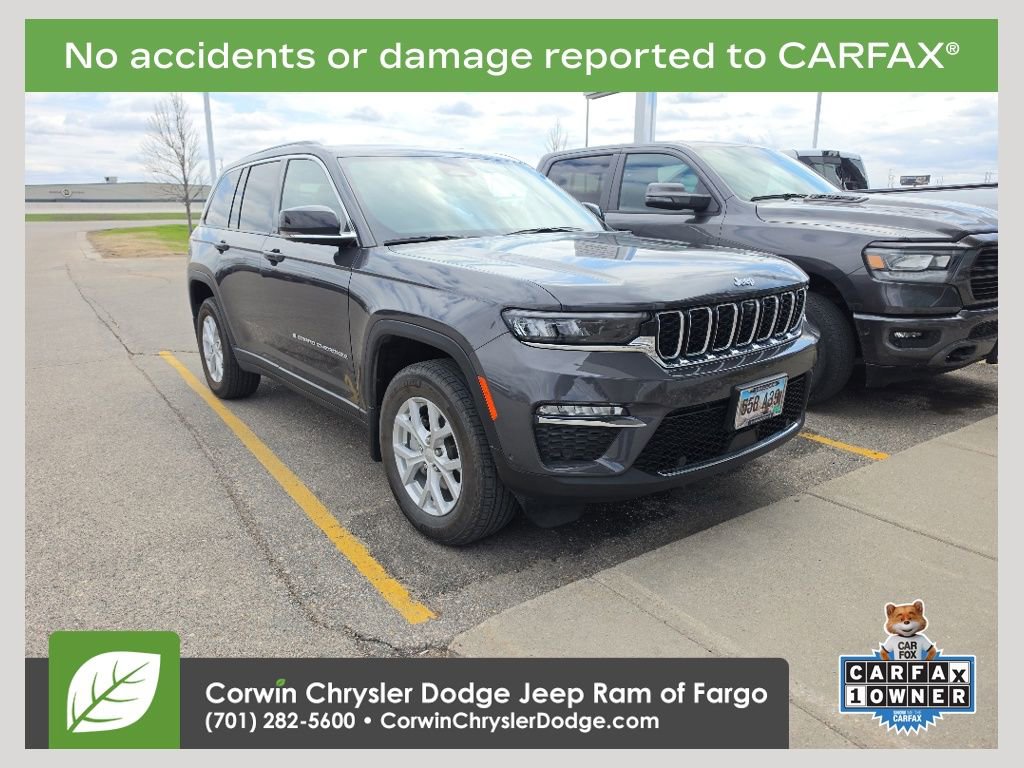Used 2023 Jeep Grand Cherokee Limited w/ Luxury Tech Group II AWD/4WD image 1
