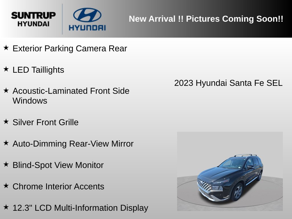 Used 2023 Hyundai Santa Fe SEL w/ Premium Package FWD image 9