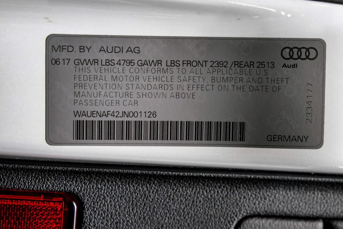 Used 2018 Audi A4 2.0T Premium Plus w/ Premium Plus Package AWD/4WD image 59