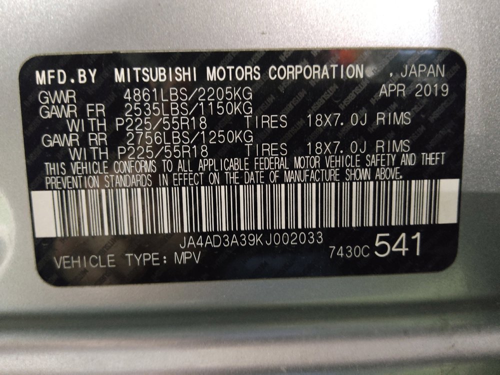Used 2019 Mitsubishi Outlander SE FWD image 33
