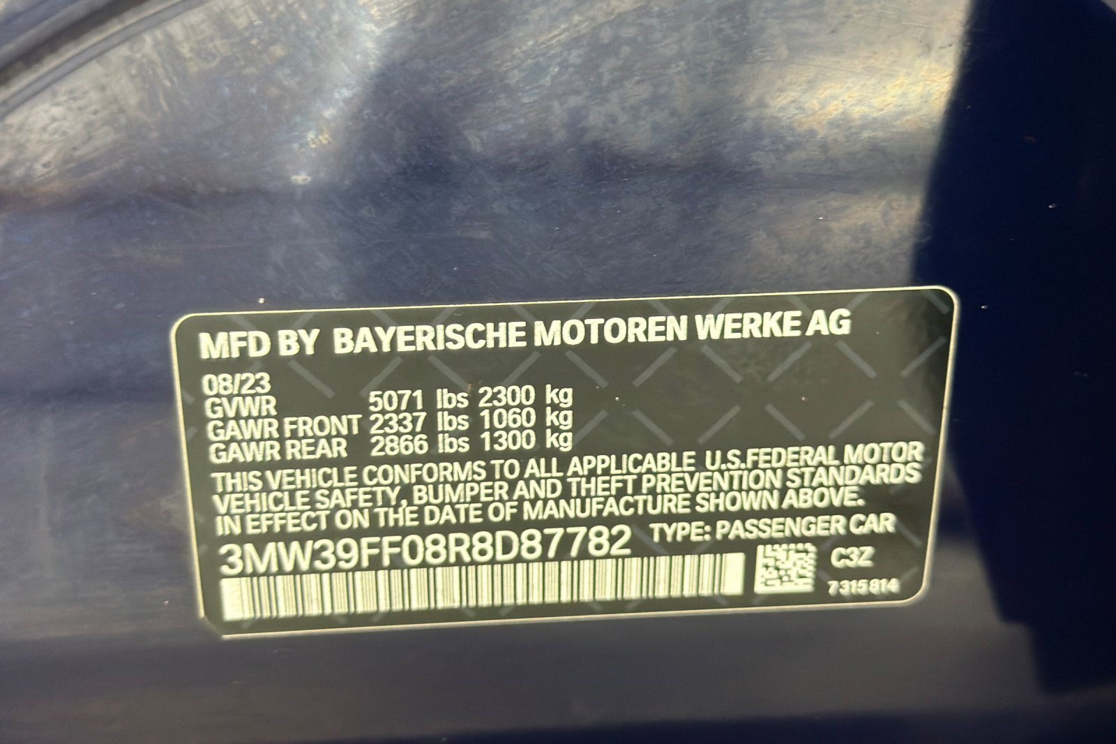 Used 2024 BMW 330e w/ Convenience Package RWD image 26