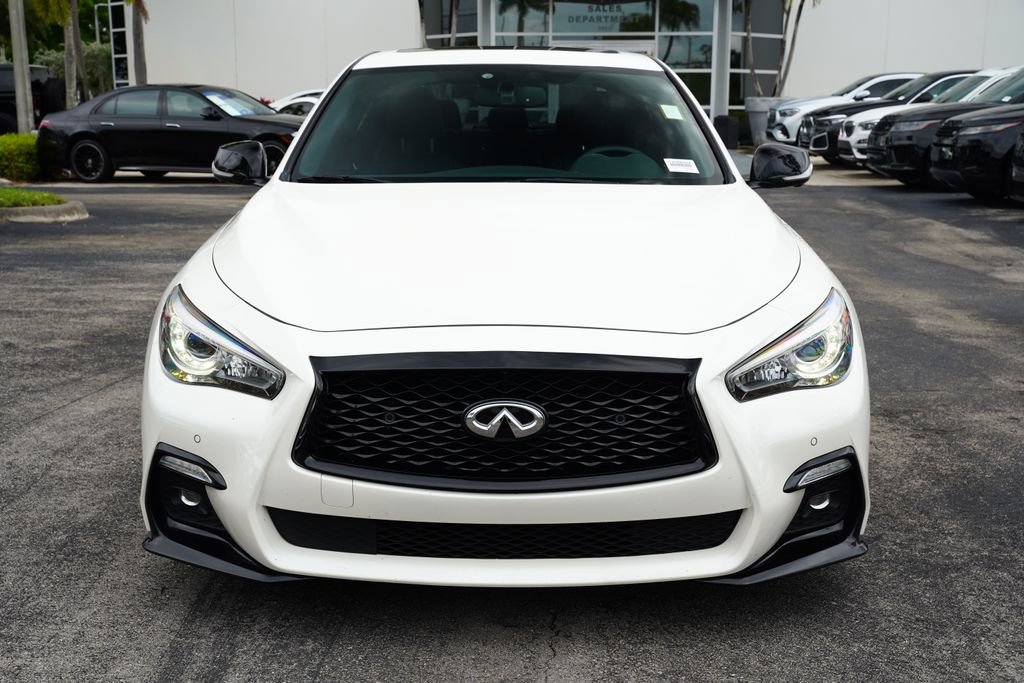 Used 2023 INFINITI Q50 Red Sport 400 RWD image 2