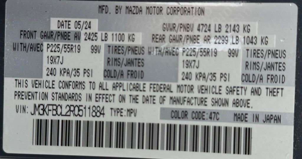 Used 2024 MAZDA CX-5 Carbon Edition image 24