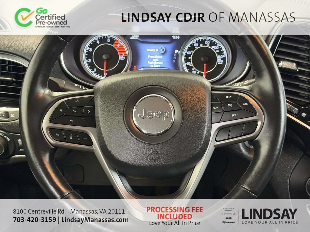 Certified 2020 Jeep Cherokee Limited AWD/4WD image 23