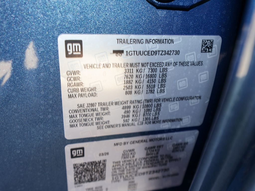 New 2026 GMC Sierra 1500 Elevation image 34