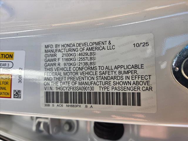 New 2025 Honda Accord Touring image 20