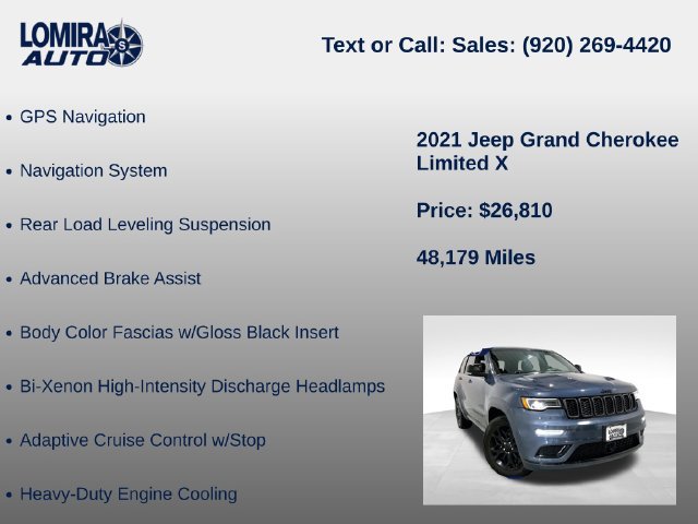 Used 2021 Jeep Grand Cherokee Limited X AWD/4WD image 39