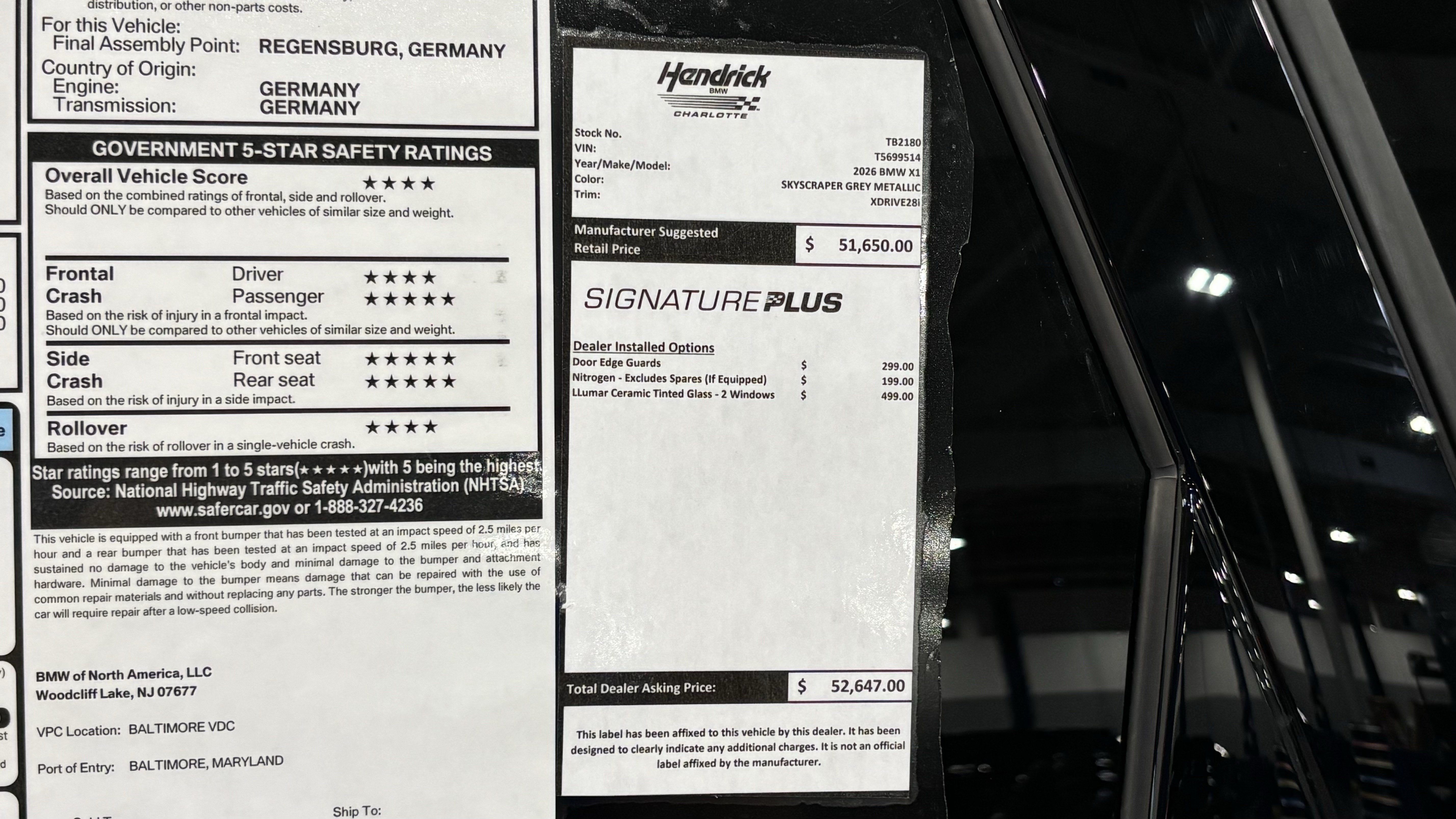 Used 2026 BMW X1 xDrive28i w/ Technology Package AWD/4WD image 32