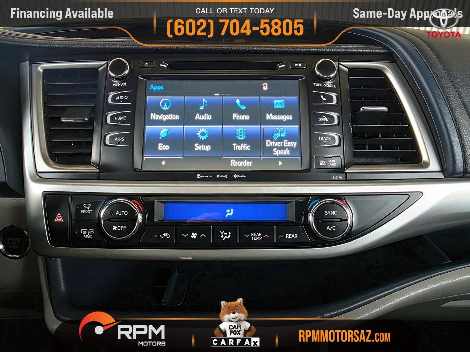 Used 2018 Toyota Highlander XLE AWD/4WD image 15