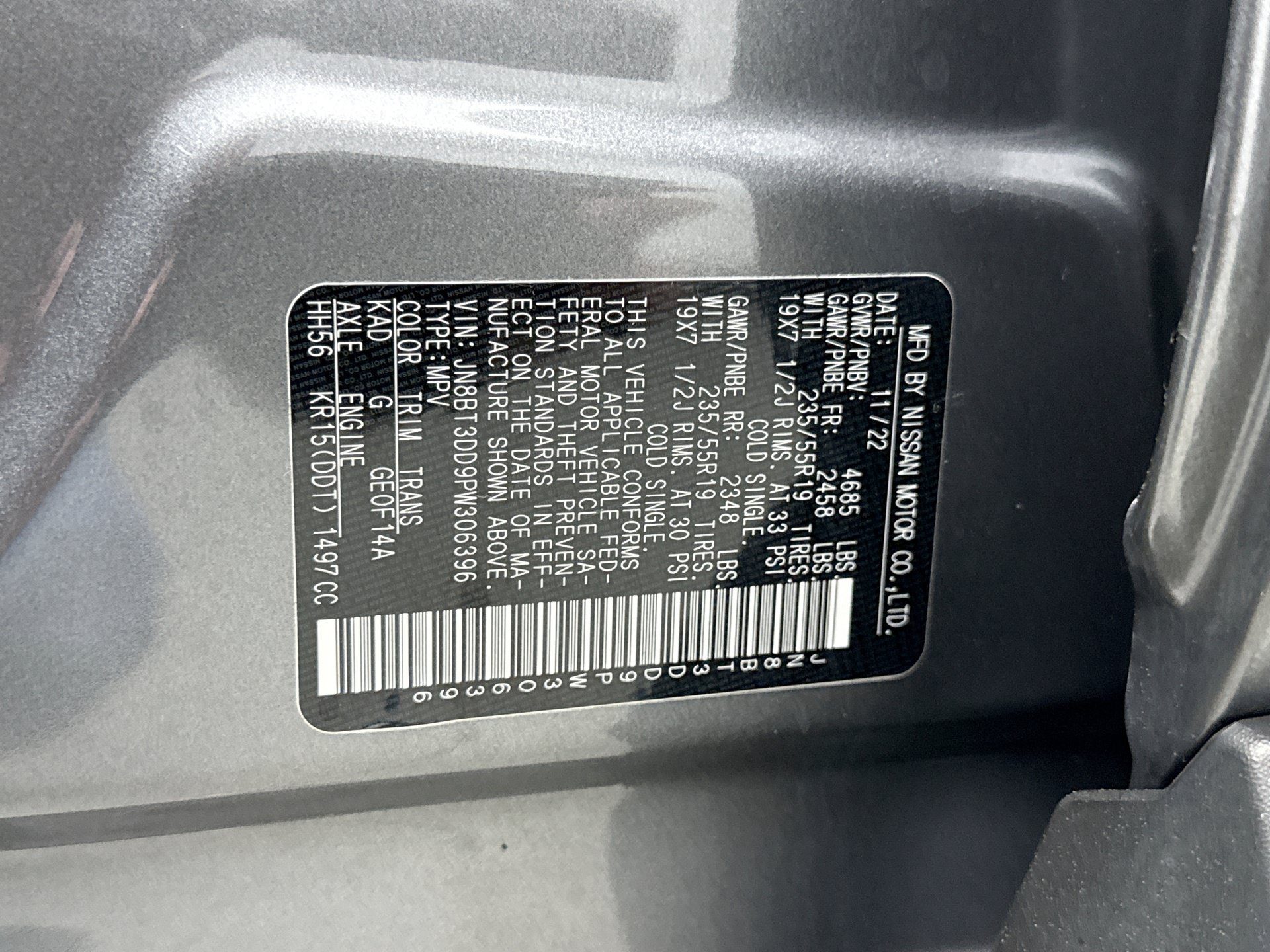 Used 2023 Nissan Rogue Platinum w/ Platinum Premium Package AWD/4WD image 27