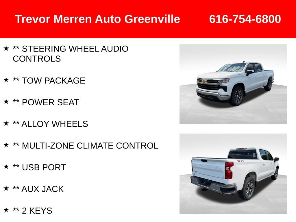 Used 2024 Chevrolet Silverado 1500 LT AWD/4WD image 13