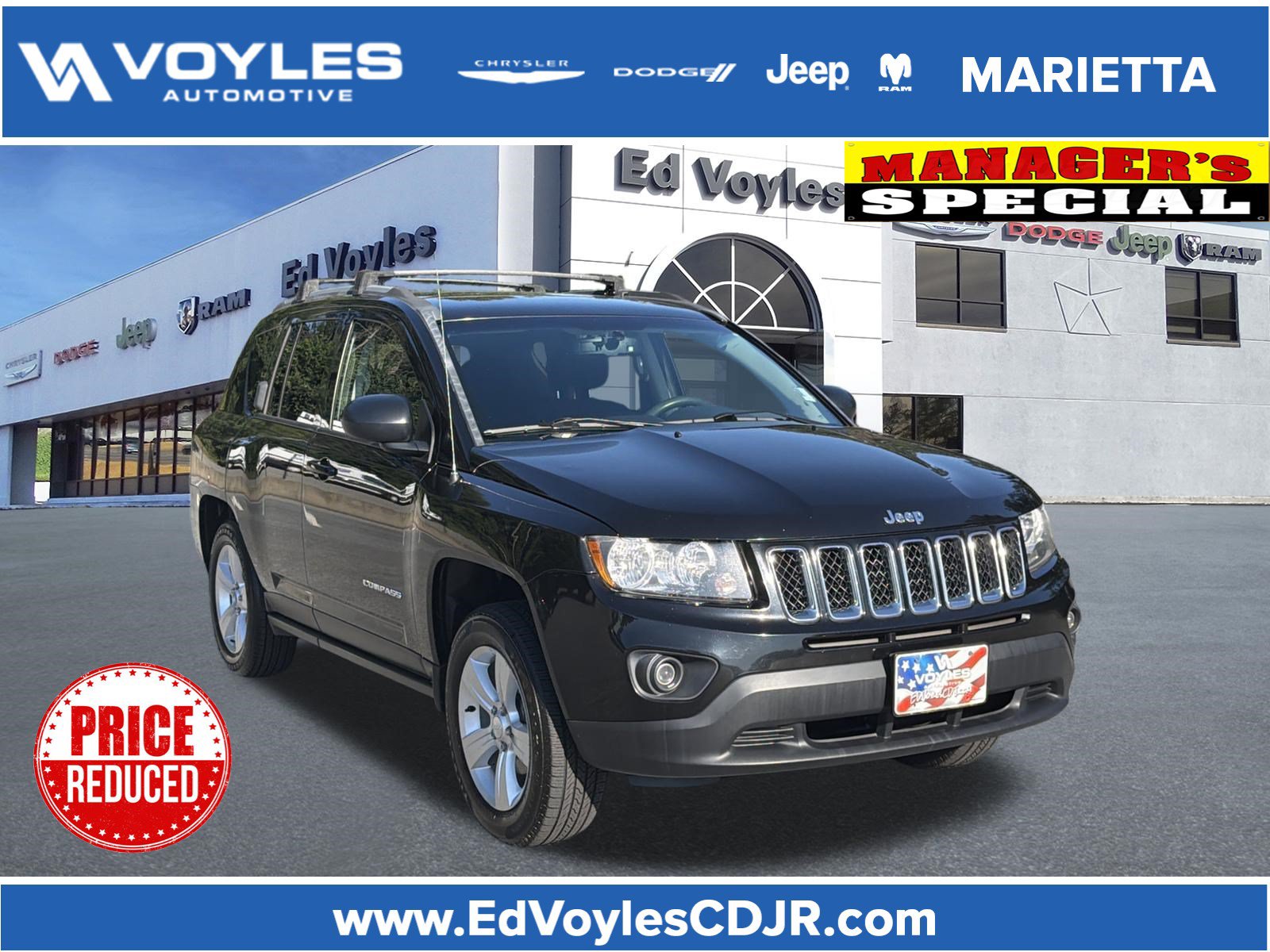 Used 2016 Jeep Compass Sport w/ Power Value Group