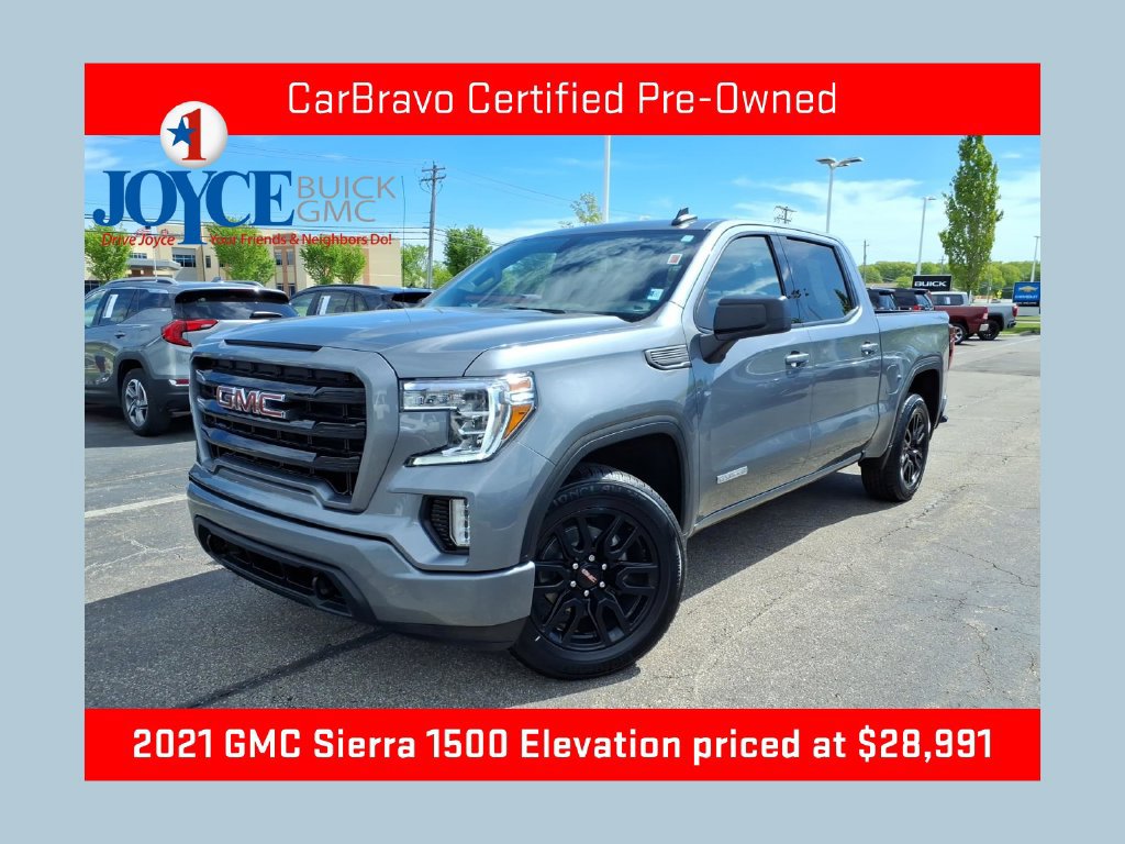 Certified 2021 GMC Sierra 1500 Elevation