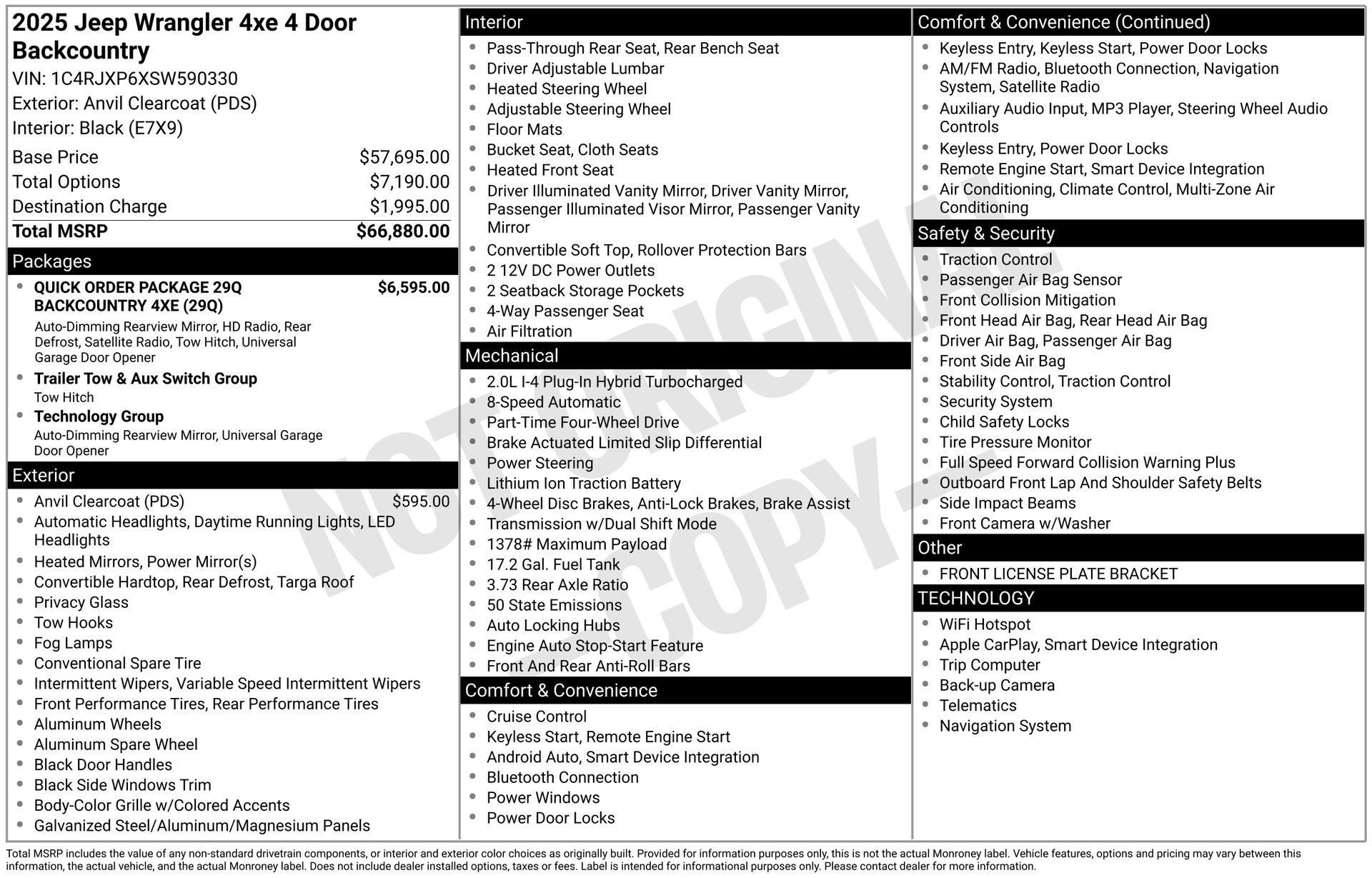 Used 2025 Jeep Wrangler Sahara 4xe image 46