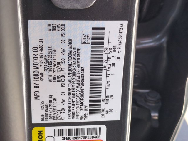 Used 2025 Ford Bronco Sport Big Bend AWD/4WD image 23