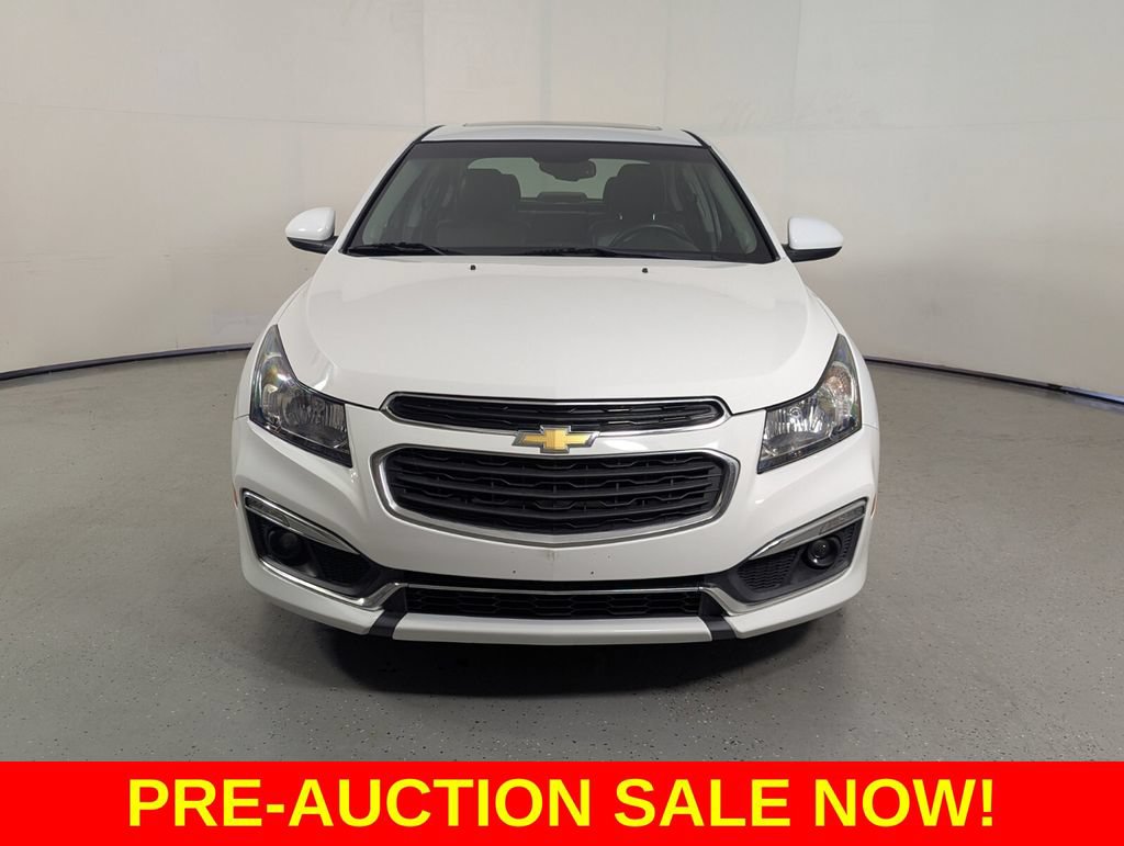 Used 2015 Chevrolet Cruze LTZ w/ Sun, Sound and Sport Package FWD image 2