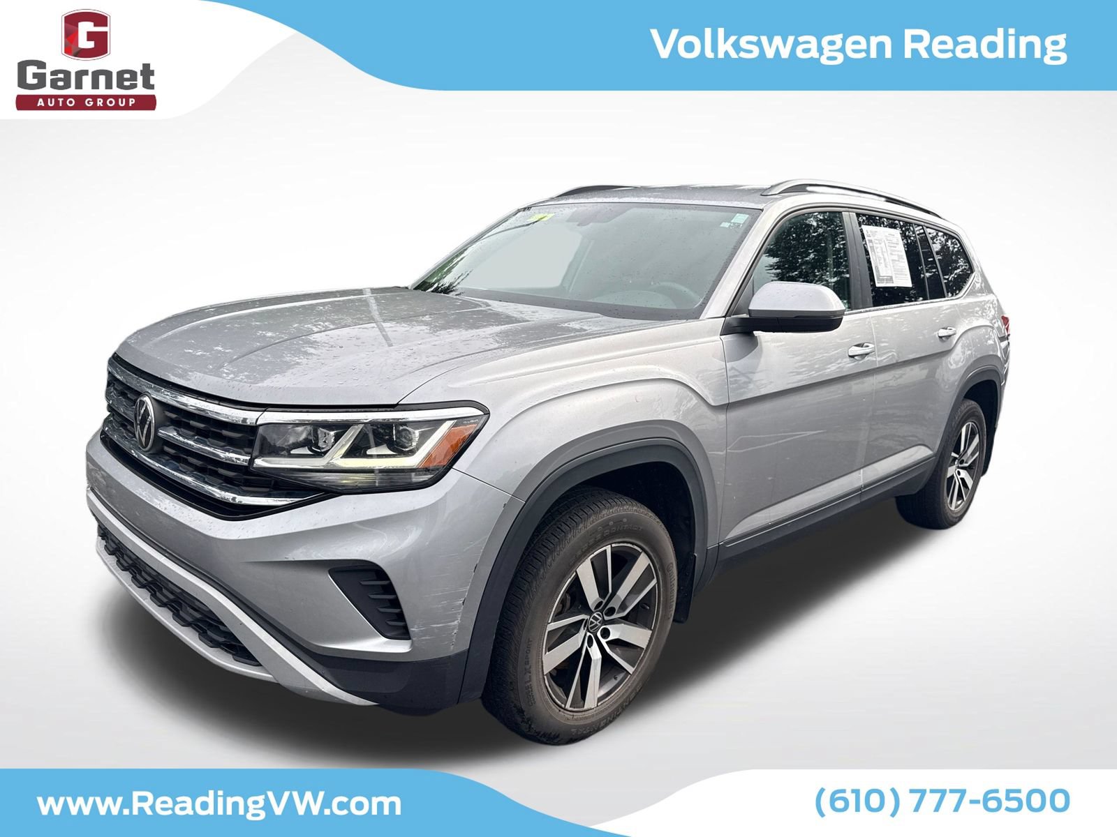 Used 2022 Volkswagen Atlas SE AWD/4WD 360° Tour