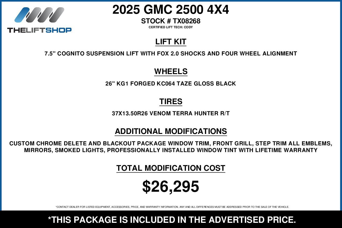 Used 2025 GMC Sierra 2500 Denali Ultimate AWD/4WD image 2