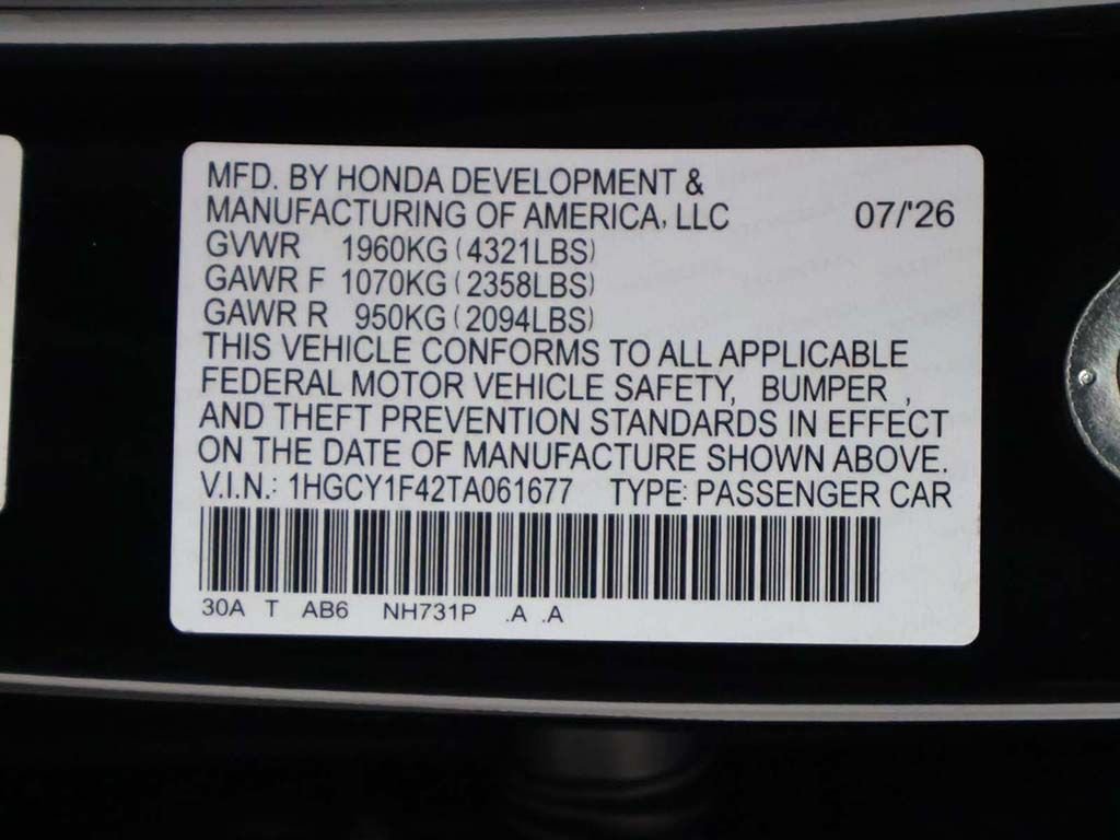 New 2026 Honda Accord SE image 25