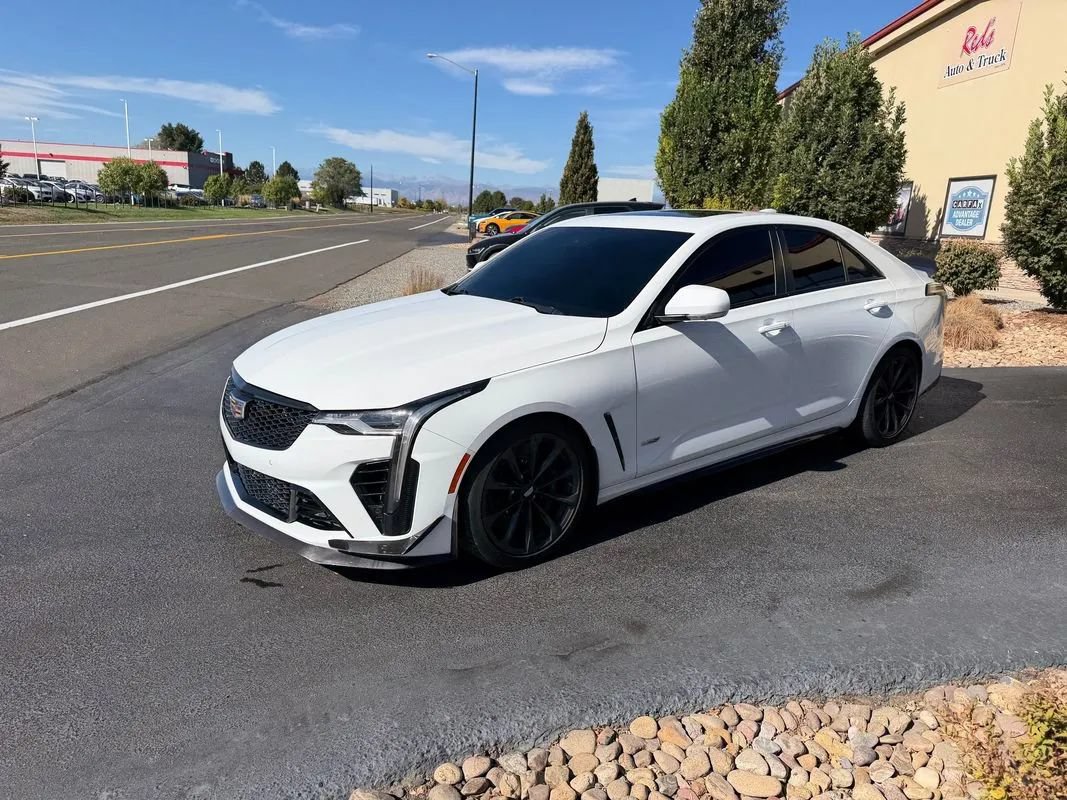 Used 2022 Cadillac CT4 V Blackwing w/ Carbon Fiber 1 Package RWD image 36