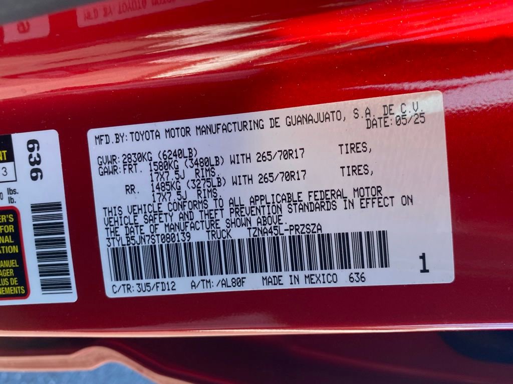 Used 2025 Toyota Tacoma TRD Off-Road image 20