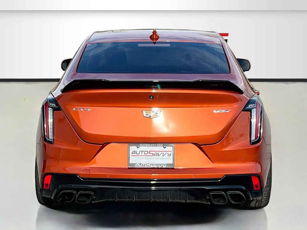 Used 2022 Cadillac CT4 V Blackwing w/ Carbon Fiber 1 Package RWD image 6