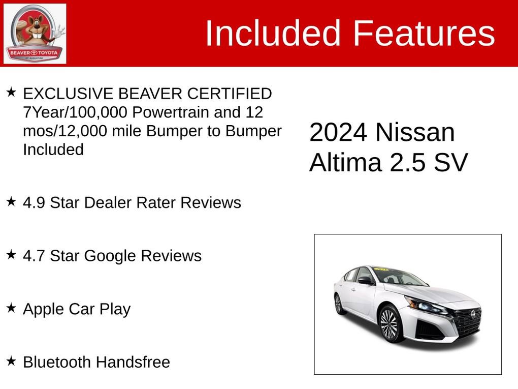 Used 2024 Nissan Altima 2.5 SV image 4