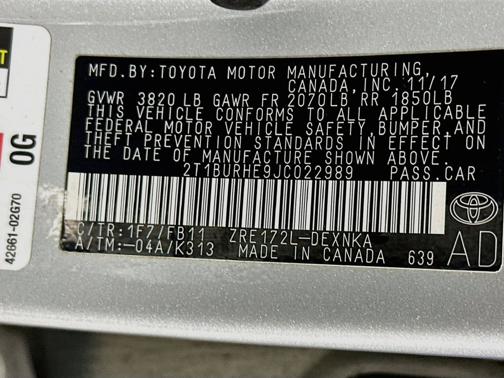 Used 2018 Toyota Corolla LE FWD image 35