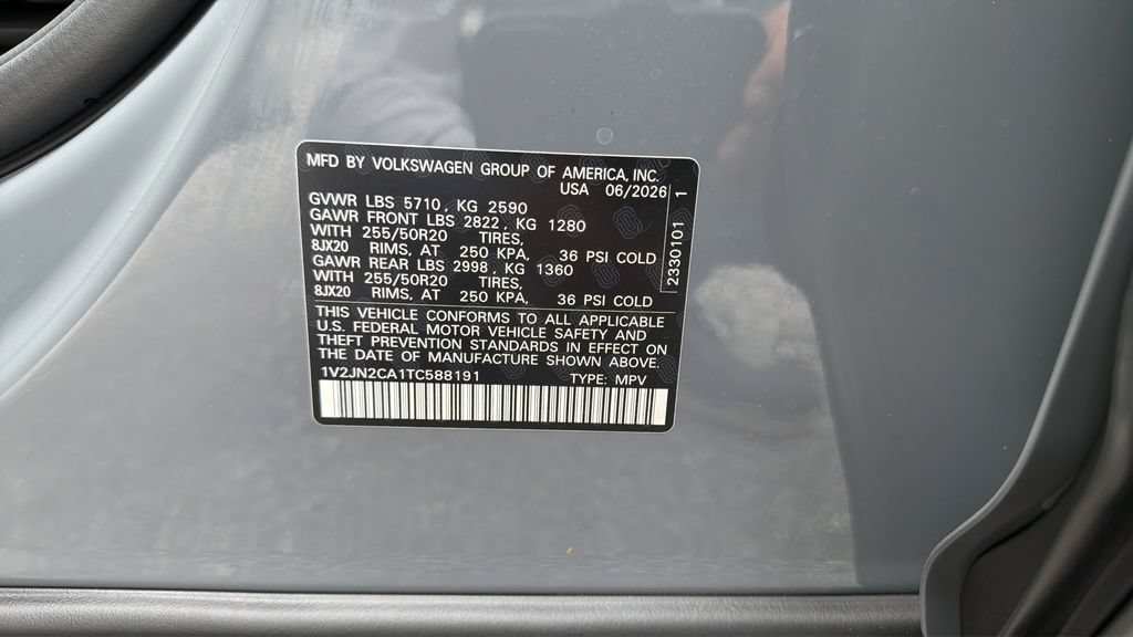New 2026 Volkswagen Atlas SE FWD image 26