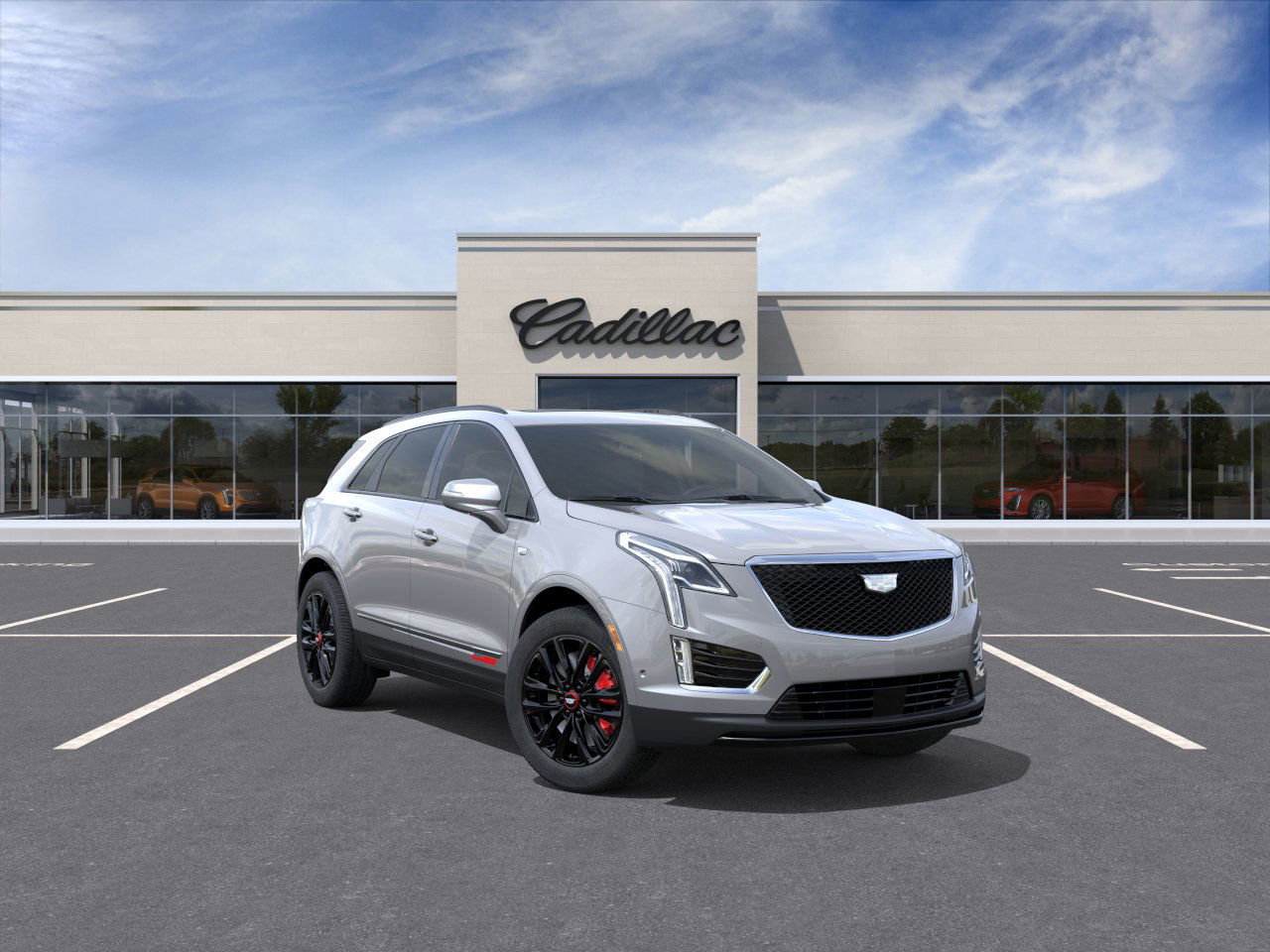 New 2025 Cadillac XT5 Sportv w/ LPO, Red Accent Package
