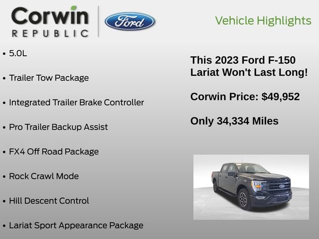 Used 2023 Ford F150 Lariat image 7