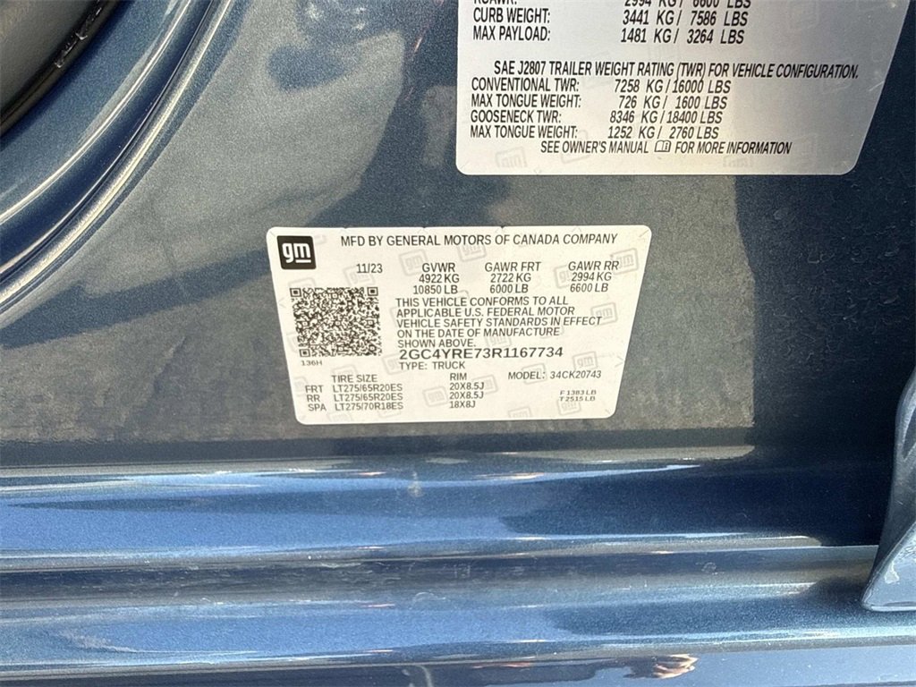 Used 2024 Chevrolet Silverado 2500 High Country w/ Technology Package image 31