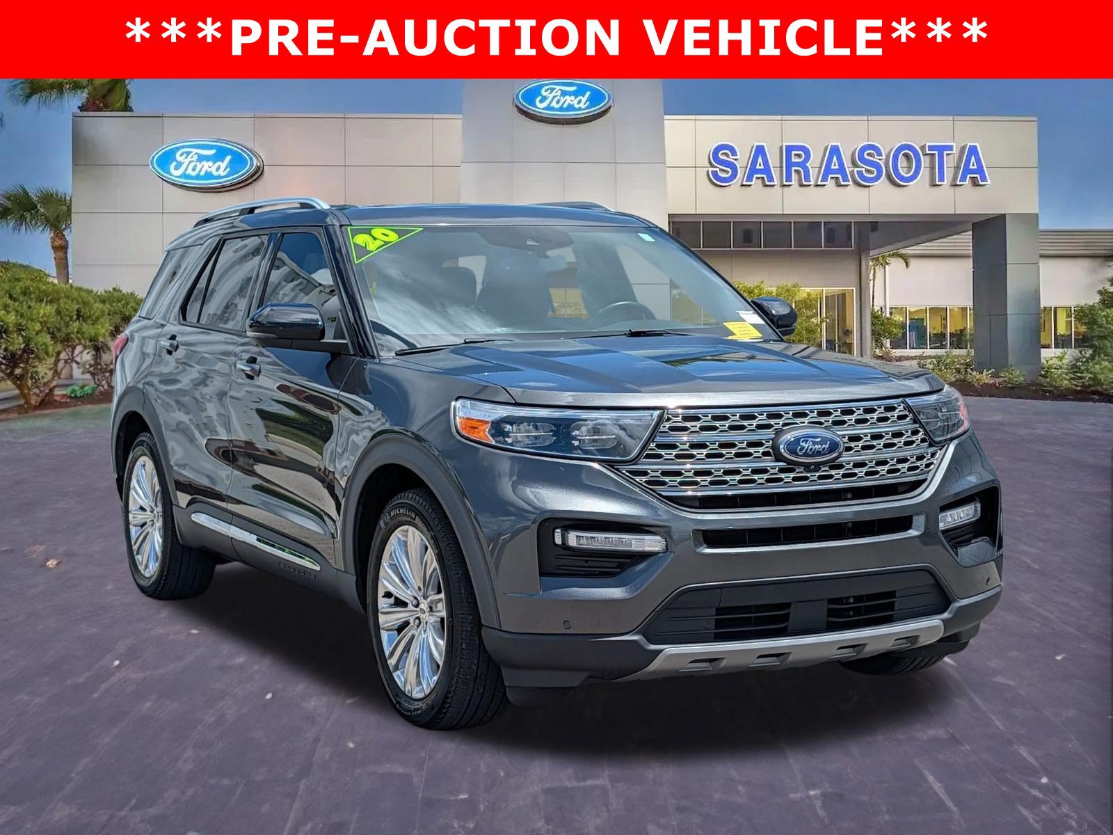 Used 2020 Ford Explorer Limited w/ Class III Trailer Tow Package RWD image 1