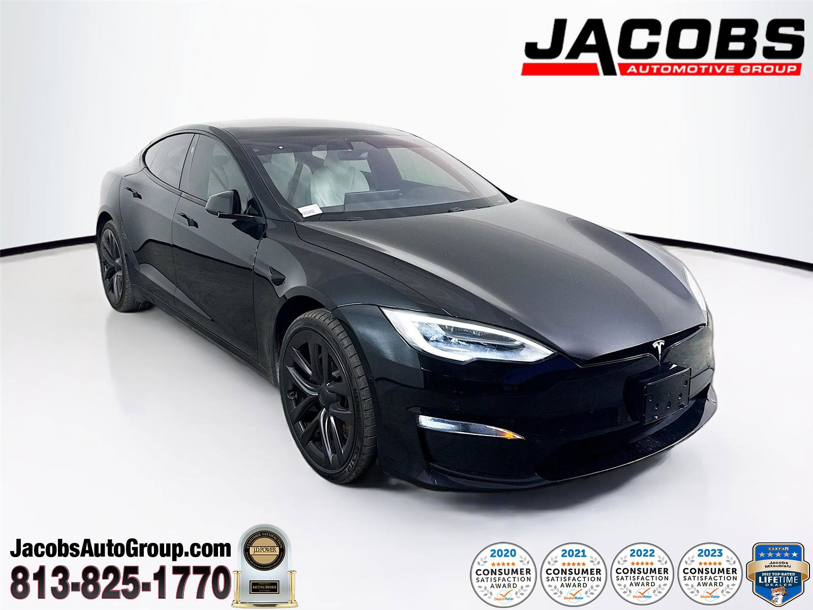 Used 2021 Tesla Model S Plaid image 1