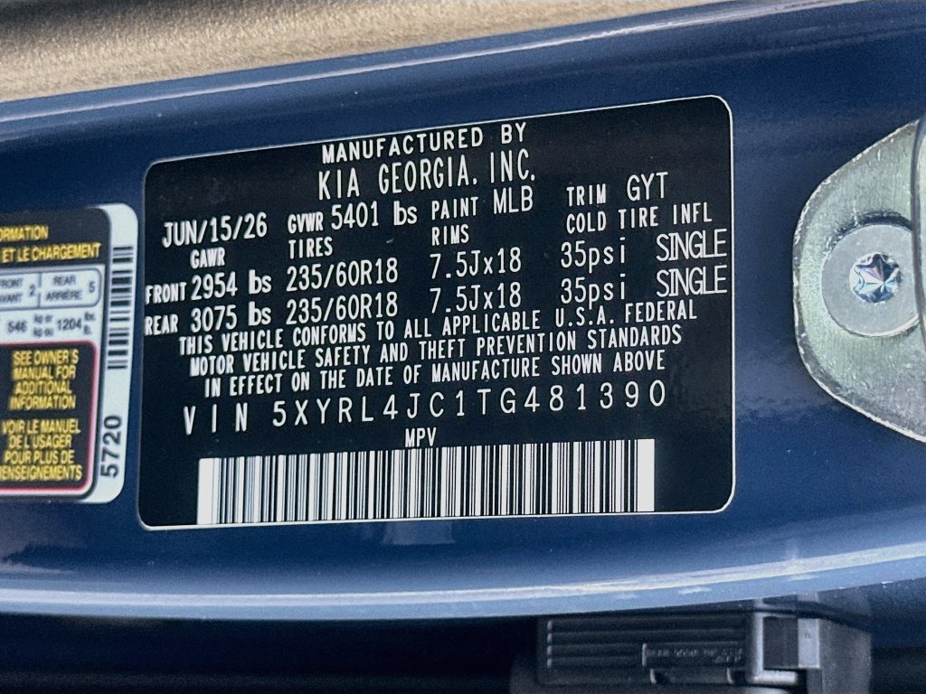 New 2026 Kia Sorento S FWD image 32