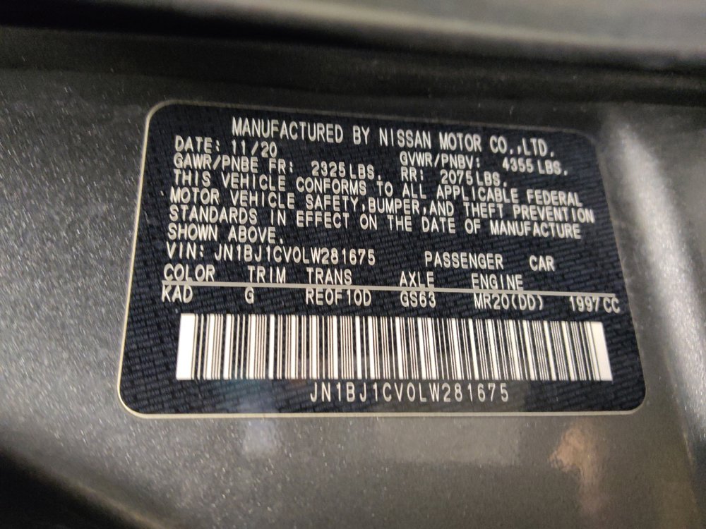 Used 2020 Nissan Rogue Sport SV w/ All-Weather Package FWD image 33