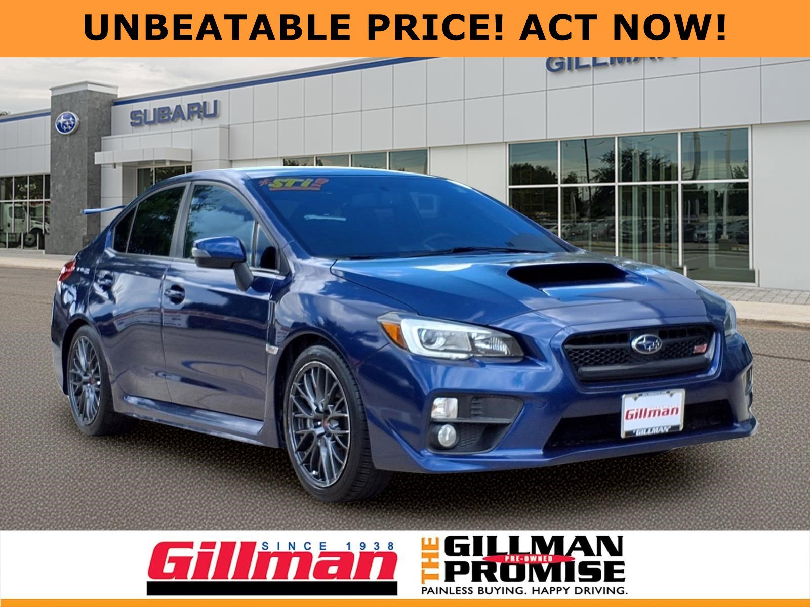 Used 2016 Subaru WRX STI