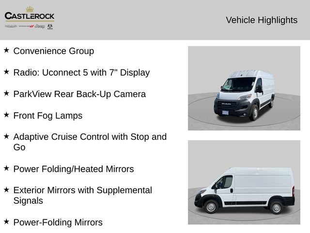 New 2026 RAM ProMaster 1500 w/ Convenience Group FWD image 2