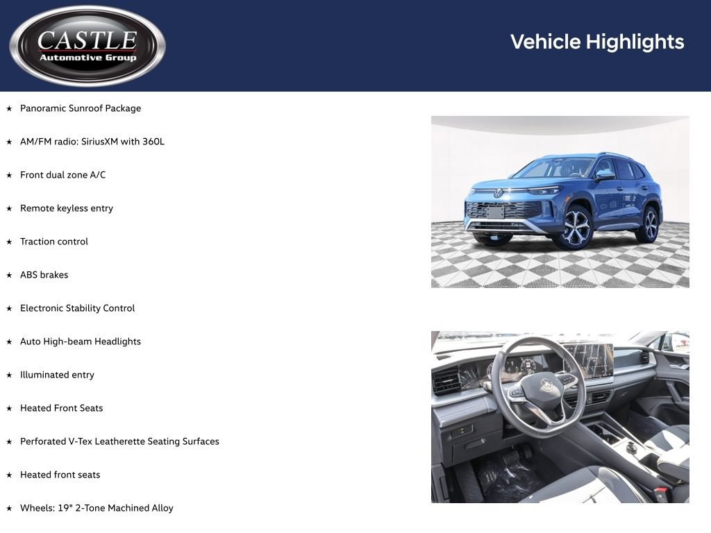 New 2026 Volkswagen Tiguan SE AWD/4WD image 3