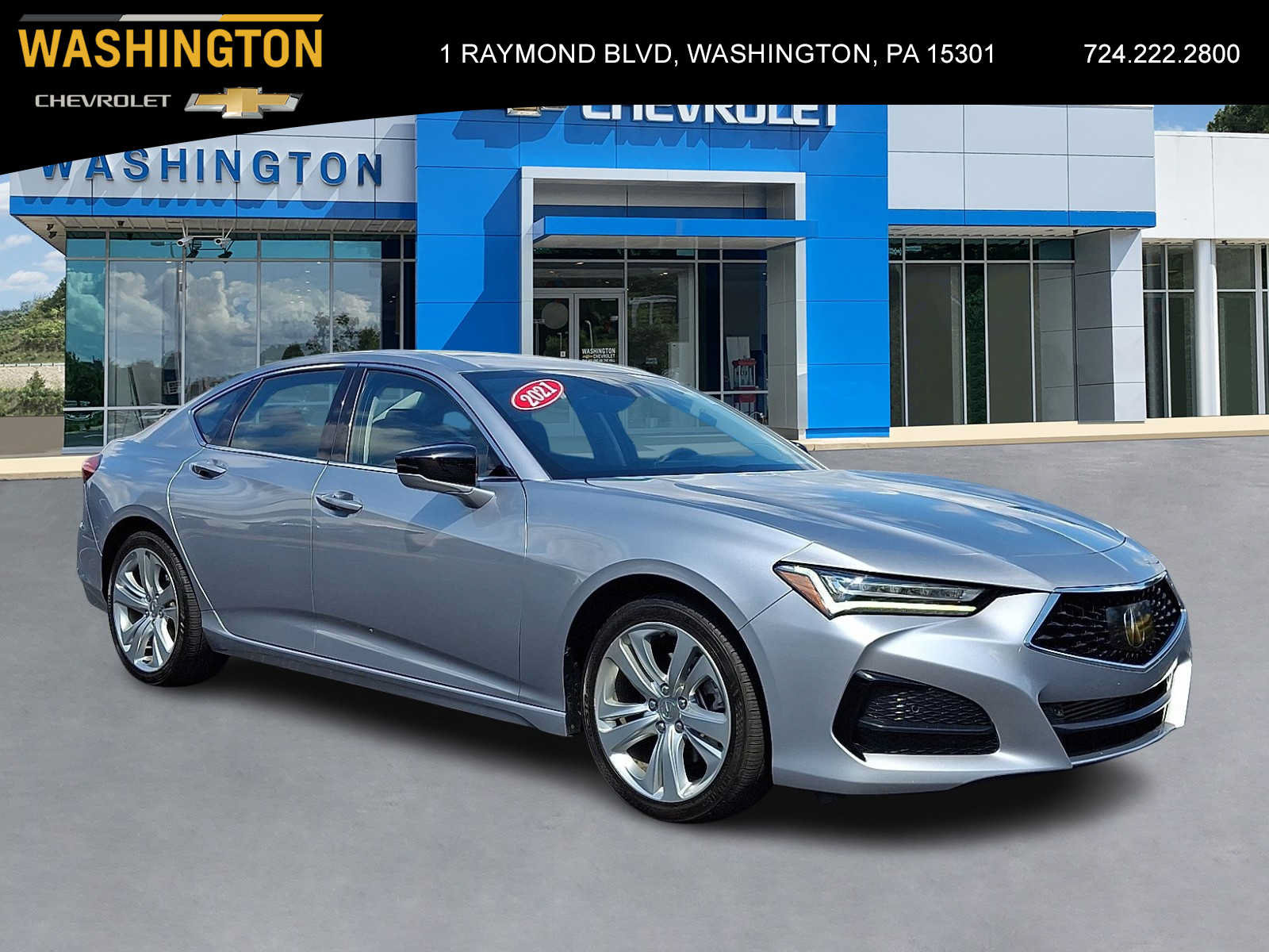 Used 2021 Acura TLX w/ Technology Package AWD/4WD image 1