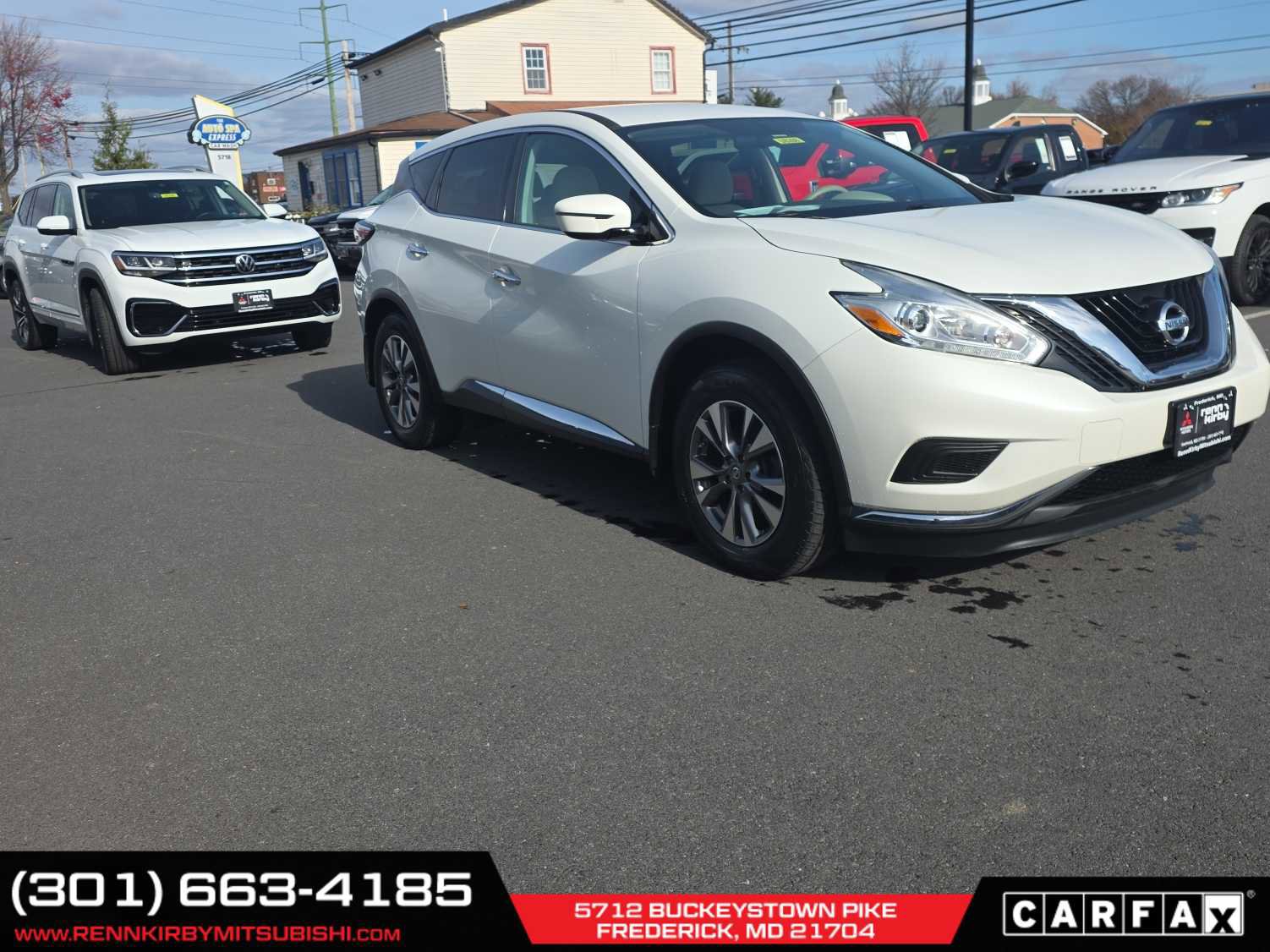 Used 2016 Nissan Murano S w/ Navigation Package