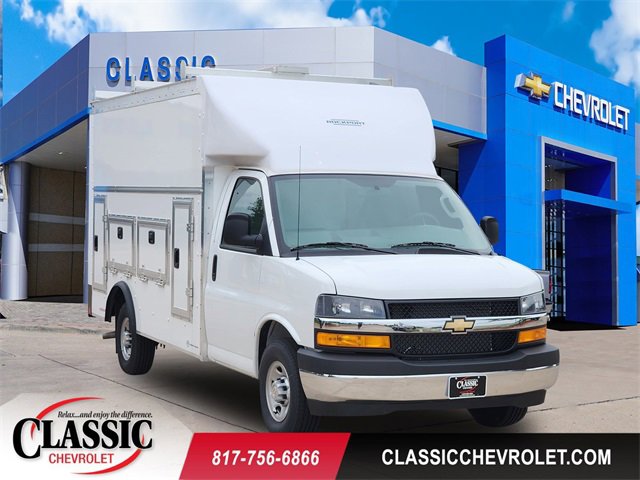New 2025 Chevrolet Express 3500 w/ Power Convenience Package RWD image 1