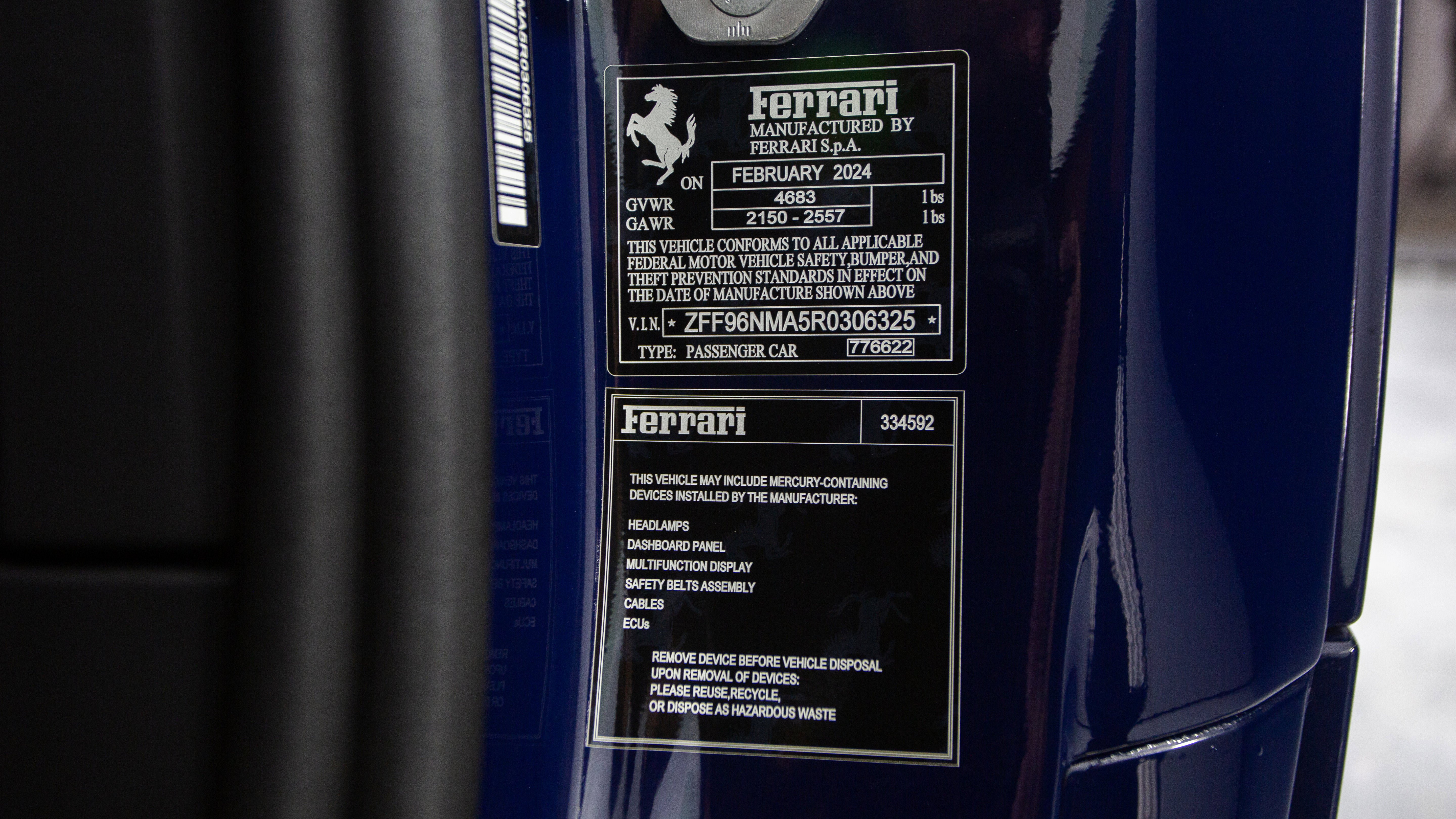 Certified 2024 Ferrari SF90 Spider image 58