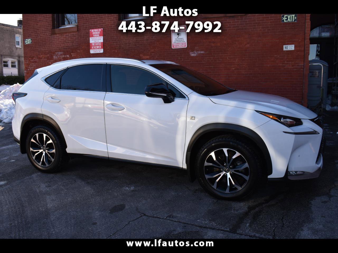 Used 2017 Lexus NX 200t F Sport w/ F Sport Premium Package