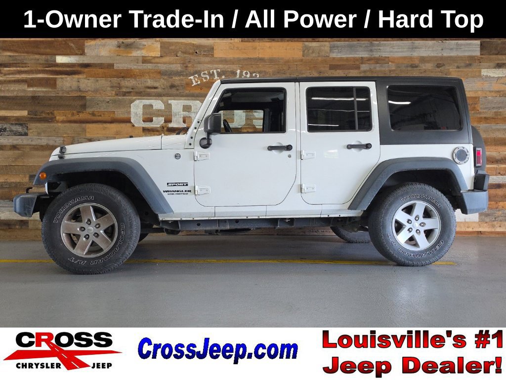 Used 2015 Jeep Wrangler Unlimited Sport w/ Quick Order Package 23S
