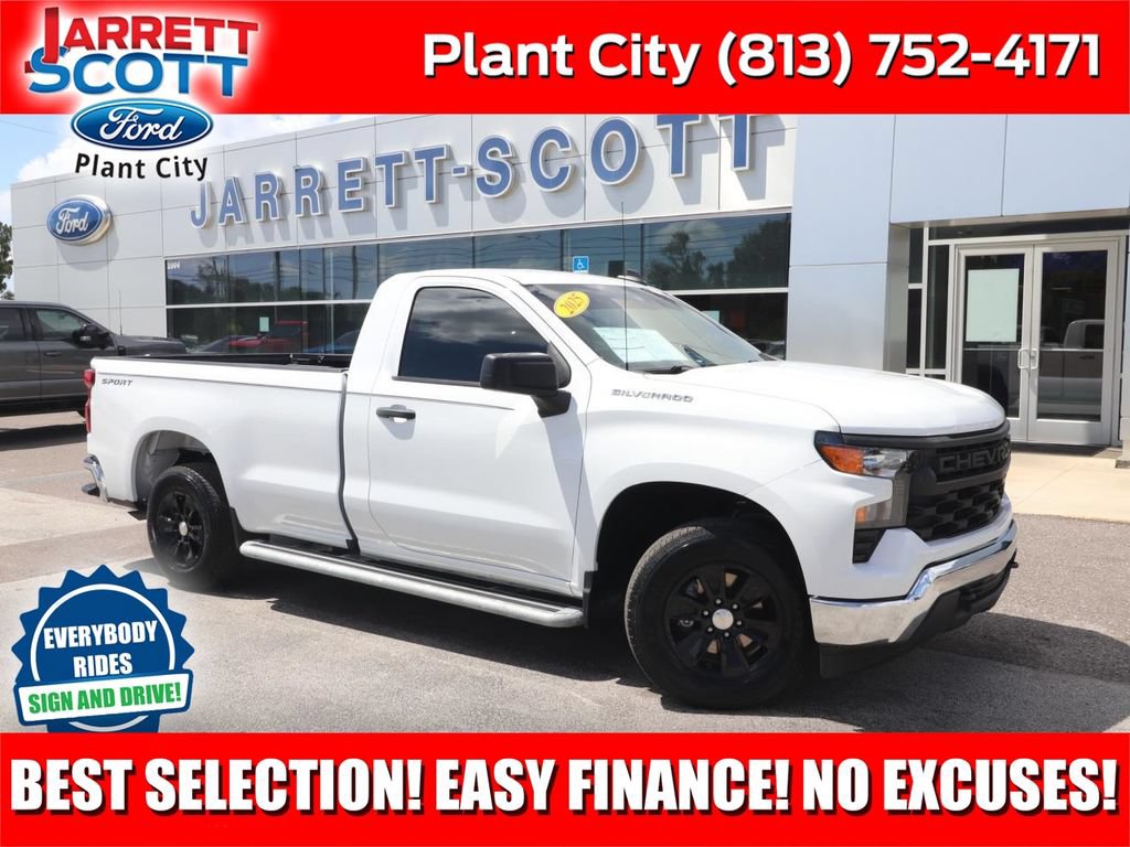 Used 2025 Chevrolet Silverado 1500 W/T RWD image 1