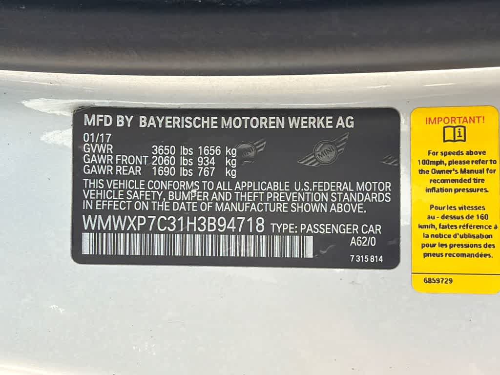 Used 2017 MINI Cooper S FWD image 28